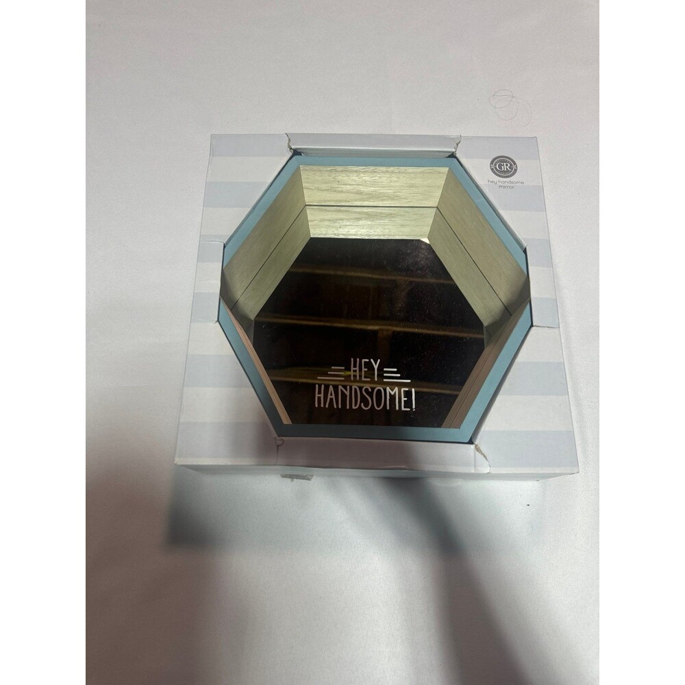 “Hey Handsome” Boy Mirror Decor